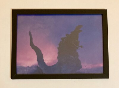 SHIN GODZILLA FROZEN framed clear file poster Kia Asamiya art picture Japan NEW-image
