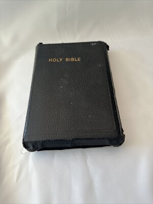 1816 Instituted HOLY BIBLE  With Maps. Dated 1955 Inscription.  King James (W)-image