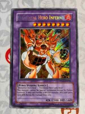 Elemental Hero Inferno - PP02-EN010 - Secret Rare (LP) - Yugioh-image