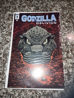 Godzilla Oblivion #4 Brian Churilla Cover A IDW 2016 Mothra Rodan Monsters B&B-image