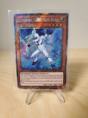 Yugioh TCG: Elemental HERO Neos Alius RA03-EN184 (1st Edition)-image