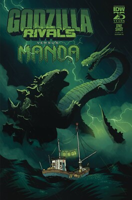 Godzilla Rivals Vs Manda #1 IDW 1st Print Cover A 2024 One Shot-image