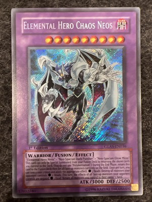 Elemental Hero Chaos Neos 1st Edition Secret Rare-image