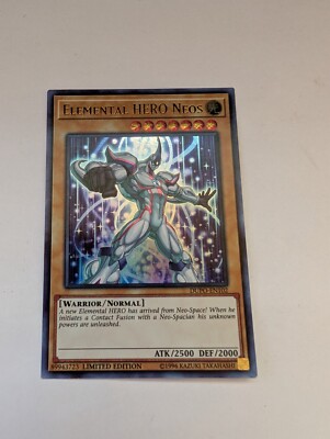 Elemental HERO Neos - DUPO-EN102 - Ultra Rare - Limited Edition x1 - Near Mint-image