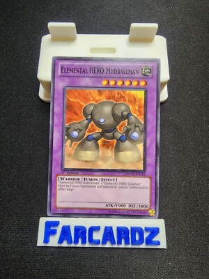 Yugioh!-Elemental HERO Mudballman - RYMP-EN018-Common-1st Edition-(LP)-image