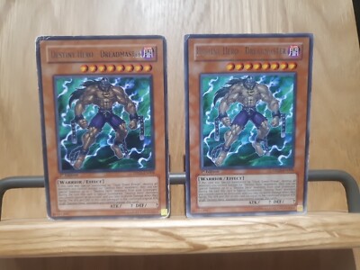 2 x Destiny Hero - Dreadmaster DP05-EN004 1st Edition Rare Yu-Gi-Oh!-image