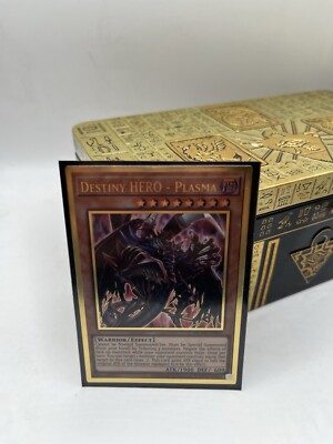 Destiny HERO - Plasma - Alt Art - MGED-EN007 - Maximum Gold El Dorado - YuGiOh-image
