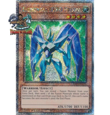 Yugioh 1x Elemental HERO Prisma RA03-EN193 Quarter Century Secret Rare 1st Ed NM-image
