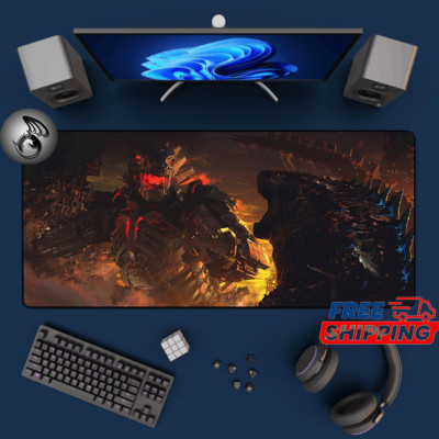Godzilla VS MechaGodzila Mouse Pad Gaming with Non-Slip Rubber Base-image