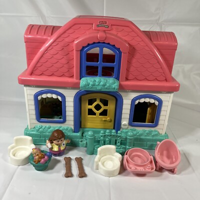 Fisher Price Little People Sweet Sounds Home with Accessories (Audio Works!)-image