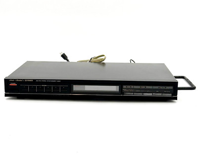 Fisher AM/FM Stereo Synthesizer Tuner FM-854 Tested & Working-image
