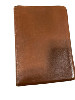 Chain Reference Bible Thompson 1964 Kirkbride Red Letter Genuine Cowhide Leather-image