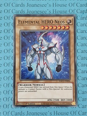 Elemental HERO Neos HAC1-EN004 Yu-Gi-Oh Card 1st Edition New-image