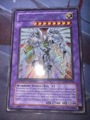 Elemental HERO Shining Flare Wingman CT03-EN004 2006 Collectors Tin Limited Edi-image