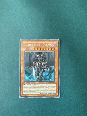 Yugioh! Destiny Hero DOGMA POTD-EN014 1st Edition Ultimate Rare LP-image