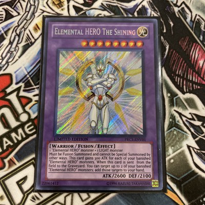 Elemental HERO The Shining PRC1-ENV01 2012 Premium Collection Tin Limited Ed.-image