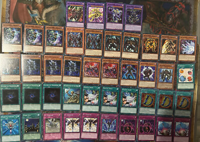 Yugioh Destiny Hero Deck W/ Fusions + Bonus-image