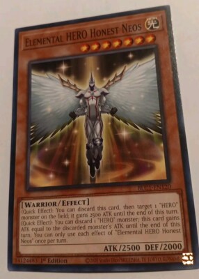 Elemental HERO Honest Neos BLC1-EN120 COMMON YUGIOH! Battles of Loegend 1st ed-image