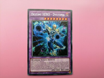 Yugioh Destiny HERO - Dystopia	DESO-EN004	1st edition	Secret rare-image