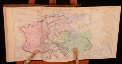 1880-82 3vol J Franck Bright A History of England Period I-III Maps Uncommon-image