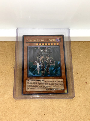 Yu-Gi-Oh! - Destiny Hero - Dogma [POTD-EN014] 1st Edition - Super Rare - EX-image