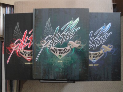 Al Rio Tribute Art Book Volume 1, 2 and 3, 80-Page Hardcover Art Books, Artist-image