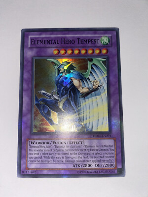 Yu-Gi-Oh - ELEMENTAL HERO TEMPEST - DR04-EN094 - SUPER - NM/M ZA-image