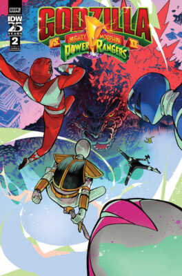 Godzilla vs. The Mighty Morphin Power Rangers II #2 Cover A (Rivas)-image