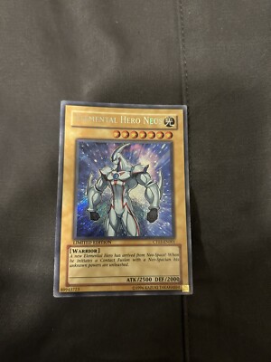 SHINY YU-GI-OH! CARD 1ST EDITION - ELEMENTAL HERO NEOS-image