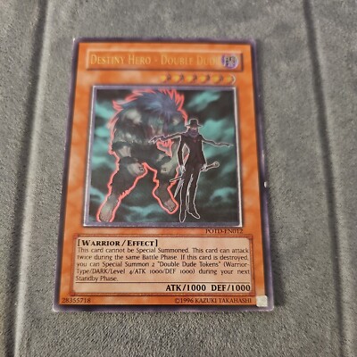 Yu-Gi-Oh! DESTINY HERO - DOUBLE DUDE POTD-EN012 Ultimate -image