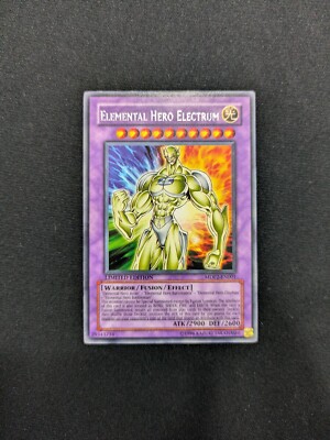 Elemental Hero Electrum MDP2-EN001 McDonald's Promo Series 2 Limited Ed LP Rare-image