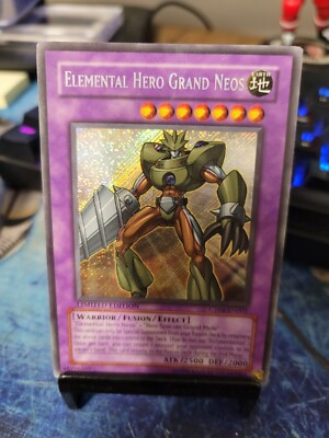 Yugioh Elemental Hero Grand Neos Limited Edition CT04-EN001 DY 26-image