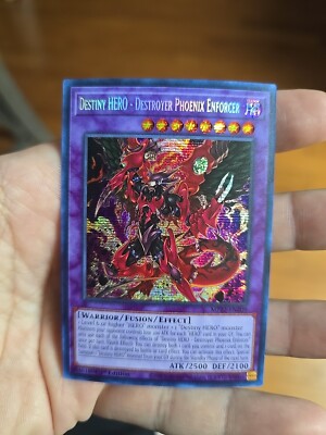 Yugioh Destiny HERO-Destroyer Phoenix Enforcer MP22-EN209 NM 1st Ed Secret Rare-image