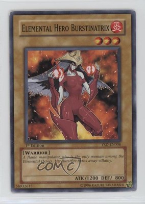 Elemental Hero Burstinatrix 1st Ed. YuGiOh Starter Deck #YSD-EN008 2006 0rq9-image