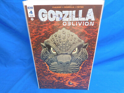 Godzilla OBLIVION 4 JAMES STOKOE VF/NM IDW Comics 2016 Cover A-image