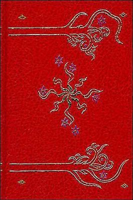 JRR Tolkien Lord of the Rings Red Leather HMCO Collector's Edition Book Map VTG-image