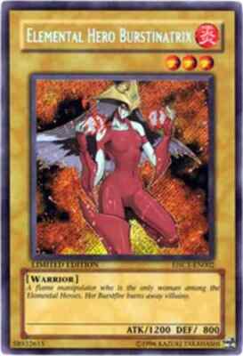 Elemental Hero Burstinatrix (EHC1-EN002) - Secret Rare - Yugioh *FREE SHIPPING-image