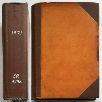 1871 ANNUAL CYCLOPAEDIA Steel Engraved Portraits, Maps-image