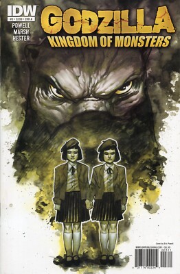 IDW Comics Book Godzilla #3 Cover A Kingdom of Monsters 2011 Grade NM- 9.2-image