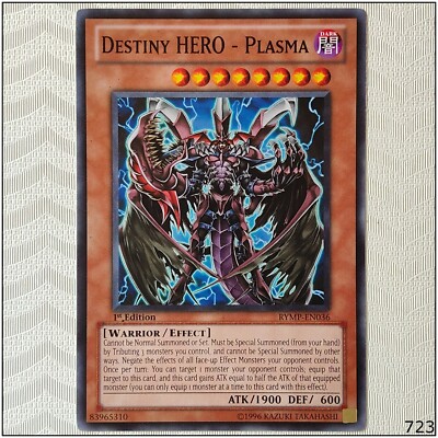 Destiny Hero - Plasma - RYMP-EN036 - Common 1st Edition Yugioh-image
