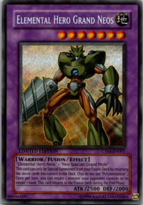 2007 Collectible Tins #CT04-EN001 Elemental Hero Grand Neos Limited Edition-image