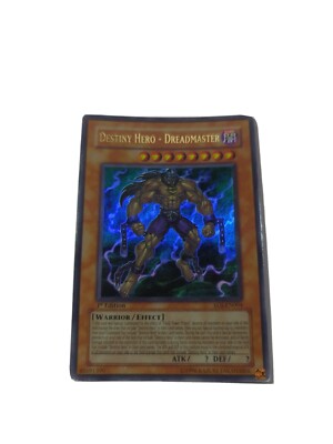 Destiny Hero - Dreadmaster	EOJ-EN004	Ultra	Rare	1st	Edition PLAYED-image