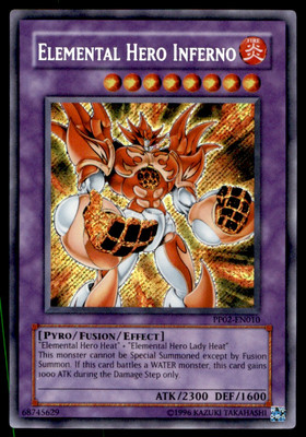 Yu-Gi-Oh! Elemental Hero Inferno #PP02-EN010 Near Mint-image