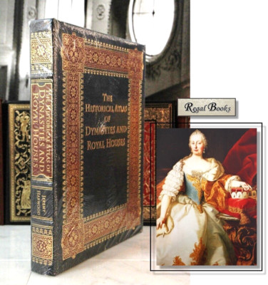 DYNASTIES & ROYAL HOUSES, HISTORICAL ATLAS - Easton Press - LARGE BOOK SEALED-image