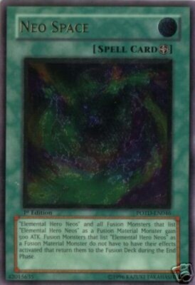 Neo Space - POTD-EN046 - Ultimate Rare - 1st Edition Moderately Played - Yu-Gi-O-image