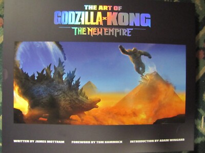 The Art of Godzilla x Kong-The New Empire BRAND NEW hardback in slipcase-image