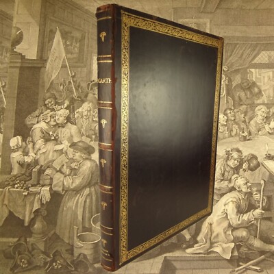Atlas folio (circa 1840) The Works of William Hogarth from the Original Plates..-image