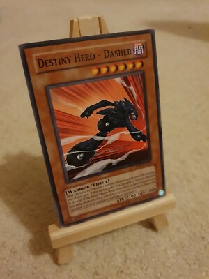 Yu-Gi-Oh card - Destiny Hero - Dasher Common - DP05-EN010 - Unl Edition VLP/NM-image