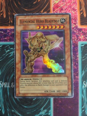 Yu-Gi-Oh! Elemental Hero Bladedge EEN-EN007 Unlimited Super Rare HP-image
