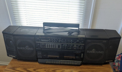 Fisher PH-W805 Surround Sound Boombox AM/FM Vintage Old School-image